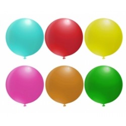 1li 45 inç Pastel Renk Dekorasyon Balon