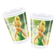 10 Adet 180/200cc Tinkerbell Plastik Bardak