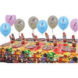 10 Kişilik Bakugan Mini Set