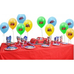 10 Kişilik Cars 2 Ekonomik Set