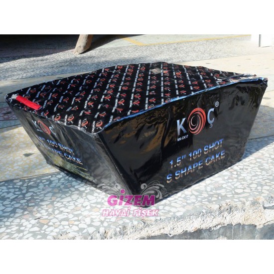 100'lük 1.5 İnç Büyük Çapraz S veya Z Batarya