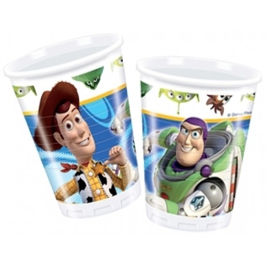 10 Adet 180/200cc. Toy Story 3 Bardak