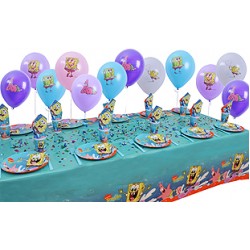 10 Kişilik Sponge Bob Mini Set