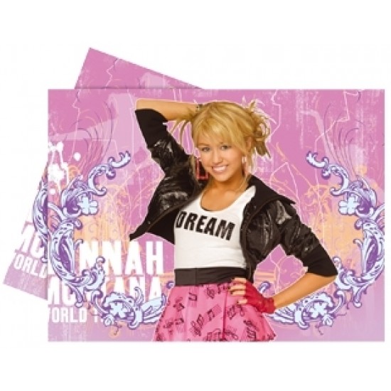 120X180 Santim Hannah Montana Backstage Masa Örtüsü
