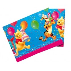 120X180 Santim Winnie Doğum Günü Masa Örtüsü