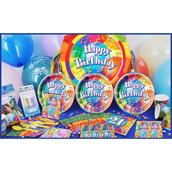16 Kişilik 21 Yaş Brilliant Birthday Lüks Set