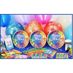 16 Kişilik 21 Yaş Brilliant Birthday Süper Set