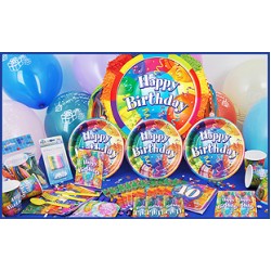 16 Kişilik 40 Yaş Brilliant Birthday Lüks Set