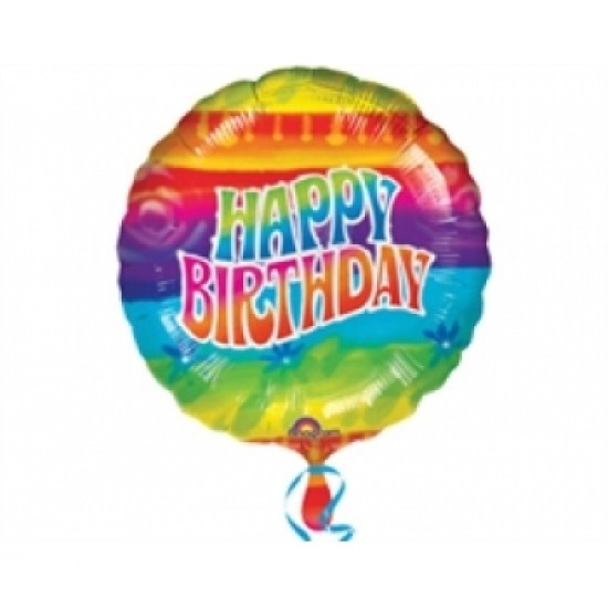 18 inc Flashback Birthday Folyo Balon