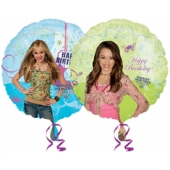 18 inç Hannah Montana Birthday Folyo Balon