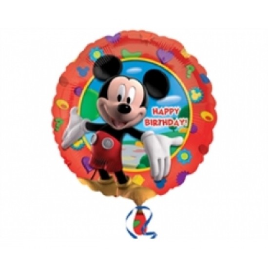 18 İnç Mickey Club House Birthday Folyo Balon