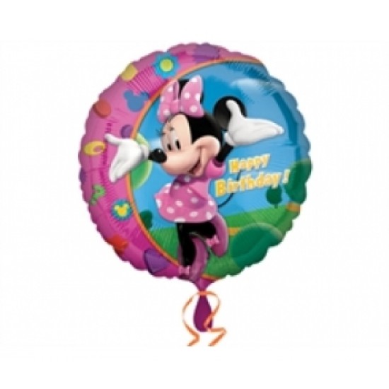 18 İnç Minnie Birthday Balon