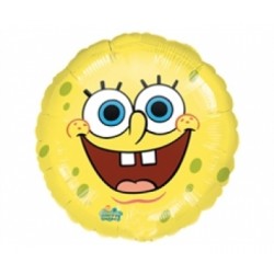 18 inç Sponge Bob Smiles Folyo Balon