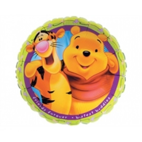 18 inç Winnie The Pooh Neşeli Folyo Balon
