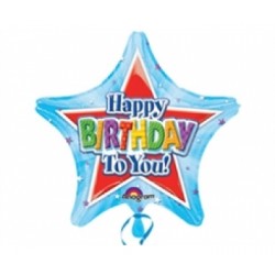 19 İnç Shining Birthday Folyo Balon