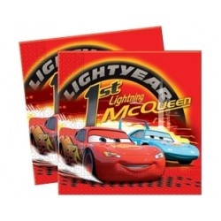 20 Adet 33X33 Santim Worlf Of Cars Kağıt Peçete