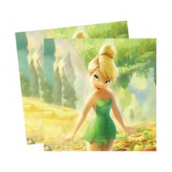 20 Adet 33X33 Santim Tinkerbell Kağıt Peçete
