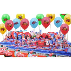20 Kişilik Cars 2 Lüks Set