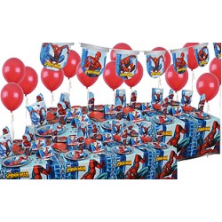 20 Kişilik Spiderman Süper Set