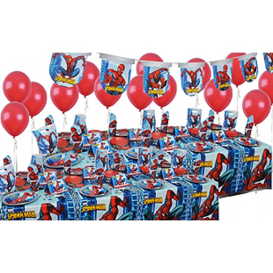 20 Kişilik Spiderman Süper Set