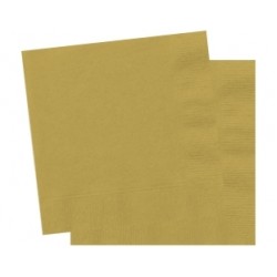 20 Adet 33x33 Cm Gold Peçete