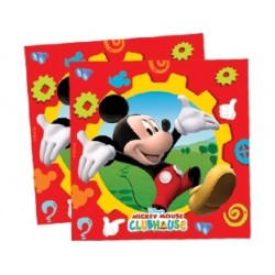 20 Adet 33x33 Cm Mickey Club House Kağıt Peçete