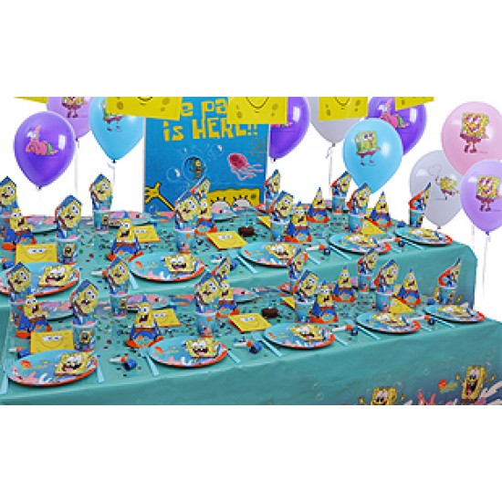 20 Kişilik Sponge Bob Süper Set