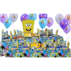 20 Kişilik Sponge Bob Party Lüks Set