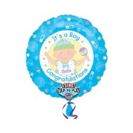 28 inç Its a Boy Müzikli Folyo Balon