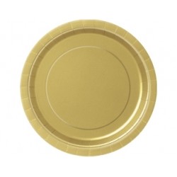 8 Adet 23 Cm Gold Tabak