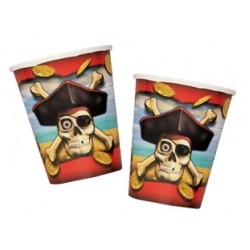 8 Adet 180/200 cc Pirate Bounty Bardak