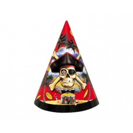 8 Adet Pirate Bounty Külah Şapka