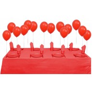 8 Kişilik Pastel Kırmızı Mini Set