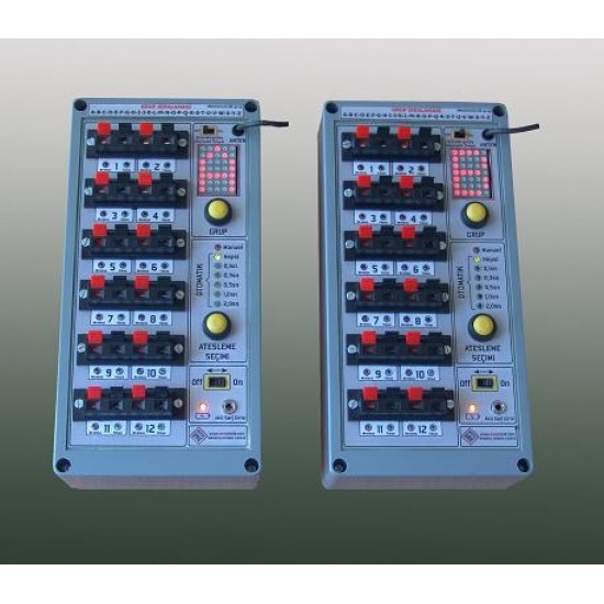 Havai Fişek Ateşleyici Kumanda Alıcısı