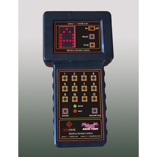 Havai Fişek Ateşleyici Kumanda Vericisi