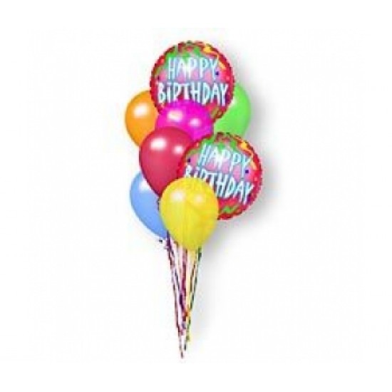 Happy Birthday Uçan Balon Demeti 1
