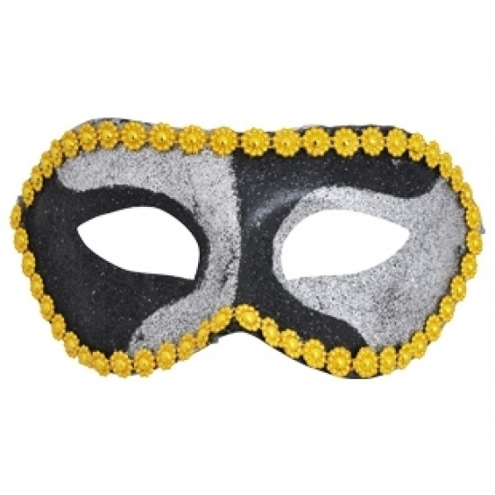 Karışık Kontür Süslemeli Maske