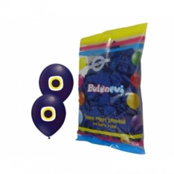 Lacivert Nazar Boncuğu Baskılı 12 inç Balon