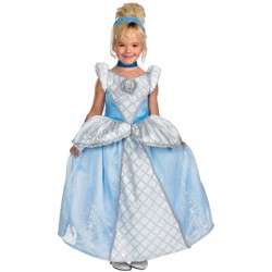 Lüks Cinderella Kız Kostümü