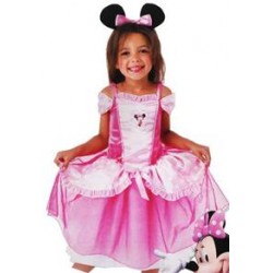 Lüks Minnie Pembe Kostüm