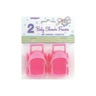 Pembe Favors Bebek Arabası