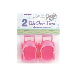 Pembe Favors Bebek Arabası