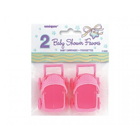 Pembe Favors Bebek Arabası