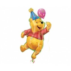 Super Sahape Winnie The Pooh Parti Folyo Balon
