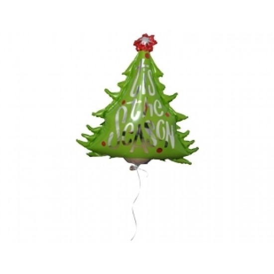Supershape Tis Season Yılbaşı Ağacı Paketli Folyo Balon