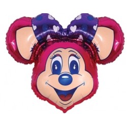 Supershape Violet Baby Mouse Folyo Balon
