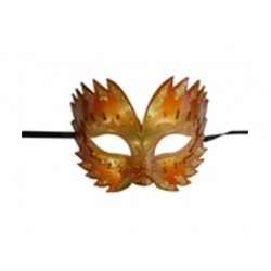 Turuncu Şimşek Maske